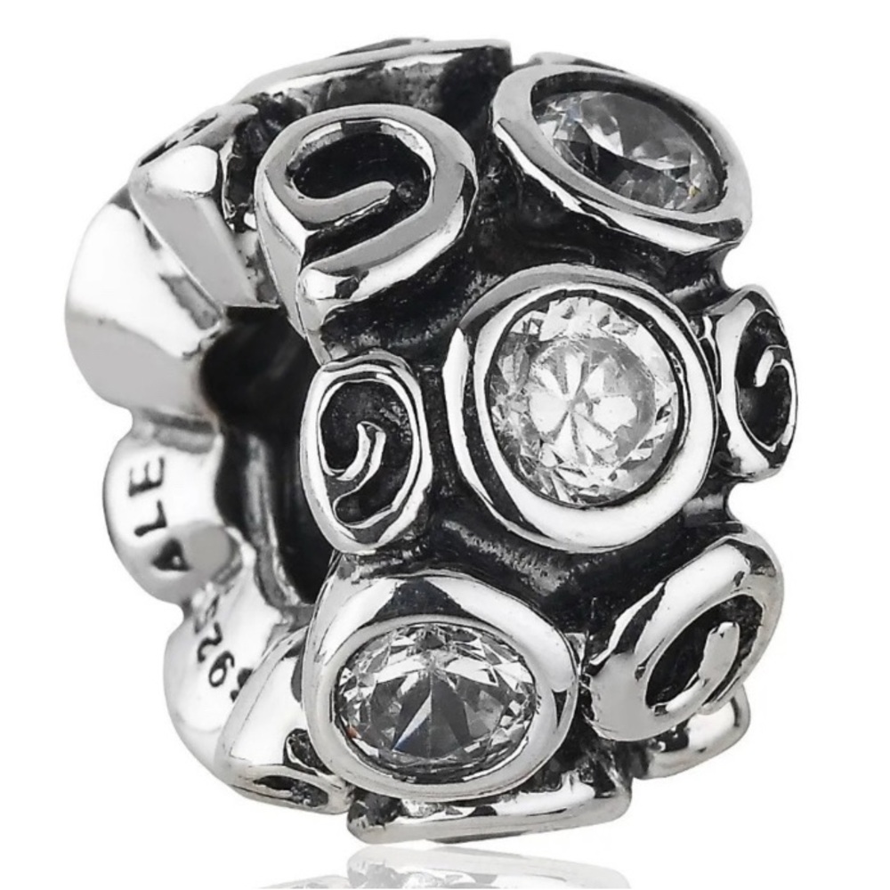 Pandora charm -  Primrose Path swirl